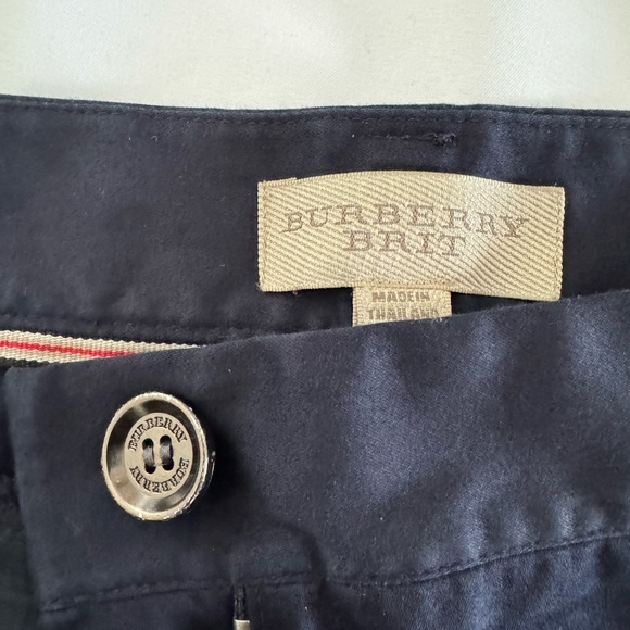 NEW Burberry Brit Navy Pant - Picture 13 of 16